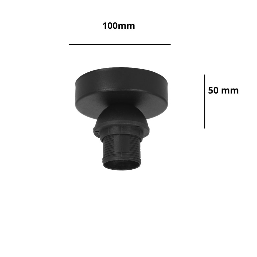 Brilagi - Deckenleuchte PARTY 1xE27/60W/230V Ø 10 cm schwarz