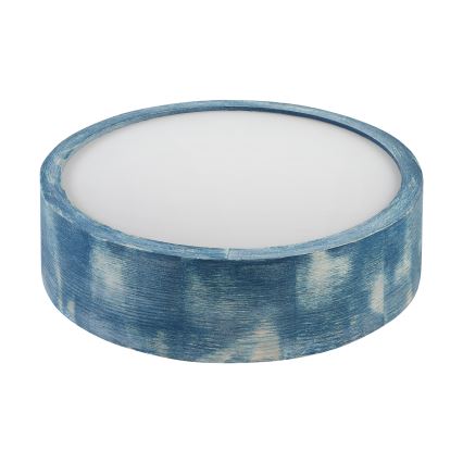 Brilagi - Deckenleuchte PINO 1x E27/15W/230V Kiefernholz/Blau Ø 27,5 cm