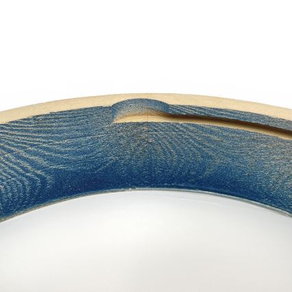 Brilagi - Deckenleuchte PINO 1x E27/15W/230V Kiefernholz/Blau Ø 27,5 cm