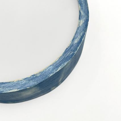 Brilagi - Deckenleuchte PINO 1x E27/15W/230V Kiefernholz/Blau Ø 27,5 cm