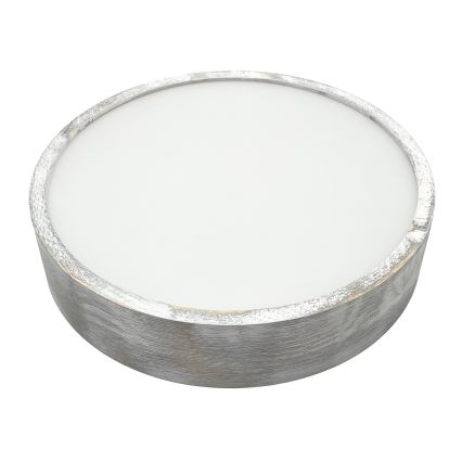 Brilagi - Deckenleuchte PINO 2xE27/15W/230V Kiefer/Silber Ø 37,5 cm