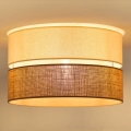 BRILAGI - Deckenleuchte ROYAL YUTE 1xE27/15W/230V d 40 cm beige/cremefarben