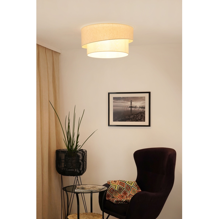 Brilagi - Deckenleuchte SHINE 1xE27/15W/230V d 50 cm cremefarben