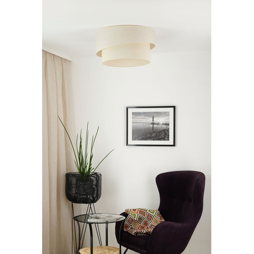 Brilagi - Deckenleuchte SHINE 1xE27/15W/230V d 50 cm cremefarben