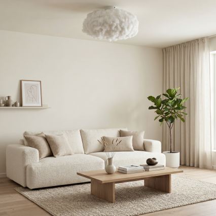 Brilagi - Deckenleuchte SOLEAIR 1xE27/40W/230V Ø 45 cm weiß