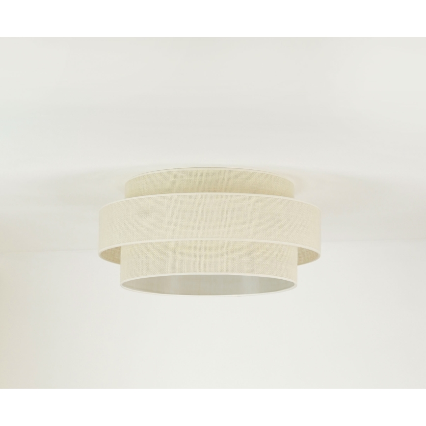 Brilagi - Deckenleuchte SPACE YUTE LED/12W/230V Ø 50 cm 3000K/4000K/6400K Creme