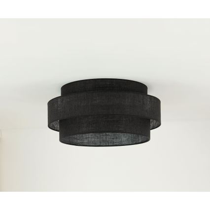 Brilagi - Deckenleuchte SPACE YUTE LED/12W/230V Ø 50 cm 3000K/4000K/6400K schwarz