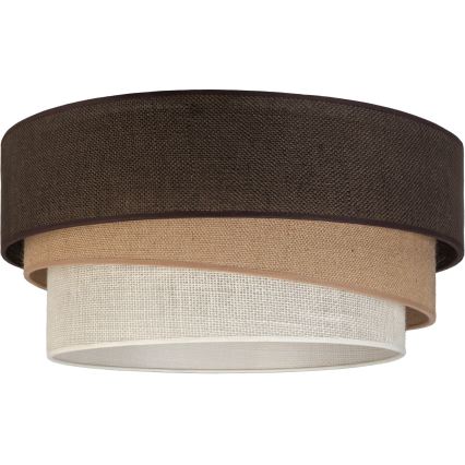 Brilagi - Deckenleuchte TRIO 1x E27/60W/230V Ø 40 cm braun/beige/weiß