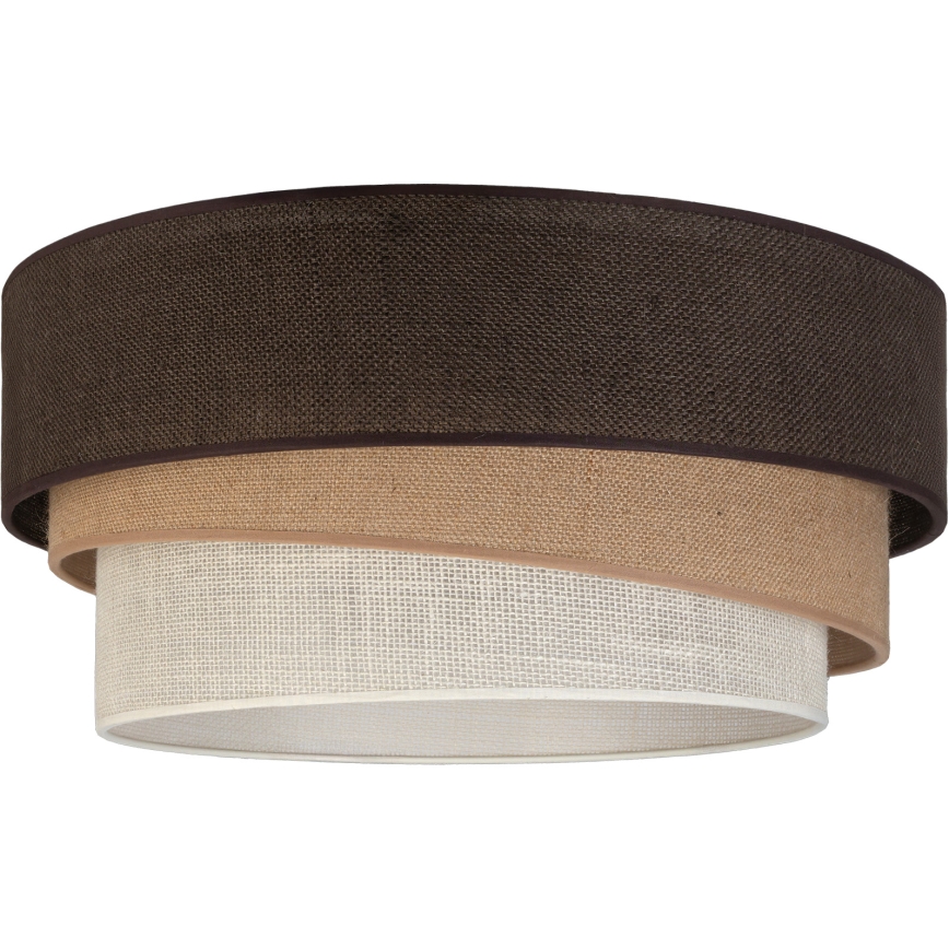Brilagi - Deckenleuchte TRIO 1x E27/60W/230V Ø 40 cm braun/beige/weiß