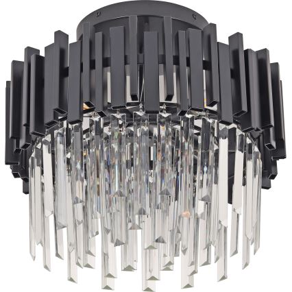 Brilagi - Deckenleuchte VERVE 4xE14/40W/230V Ø 40 cm schwarz