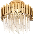 Brilagi - Deckenleuchte VERVE 6xE14/40W/230V Ø 60 cm goldfarben