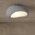 BRILAGI - Deckenleuchte WABI SABI 1xE27/60W/230V Ø 40 cm grau
