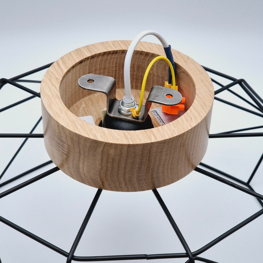 Brilagi - Deckenleuchte WOODY BASKET 1xE27/60W/230V Eiche