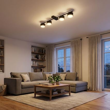 Brilagi - Deckenspot 4xGX53/12W/230V schwarz