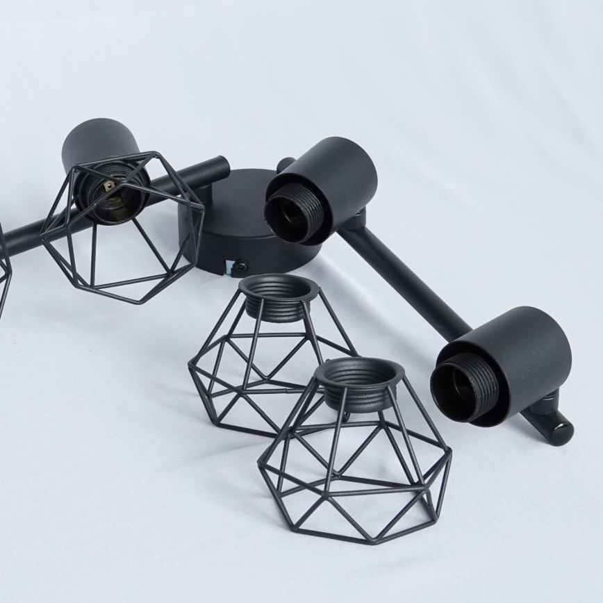 Brilagi - Deckenspot CAGE 4xE14/40W/230V