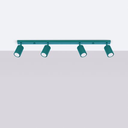 Brilagi - Deckenspot CRESTO 4xGU10/10W/230V türkis