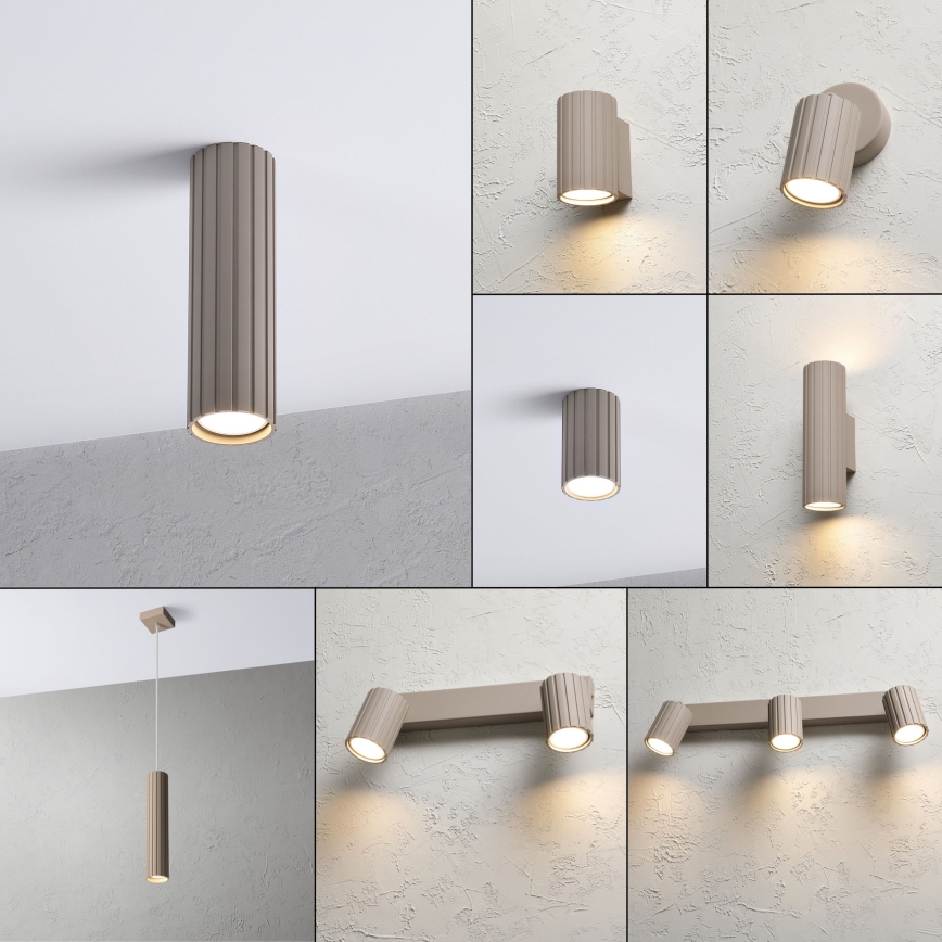 Brilagi - Deckenspot CRISPINA 1xGU10/10W/230V 20 cm Beige