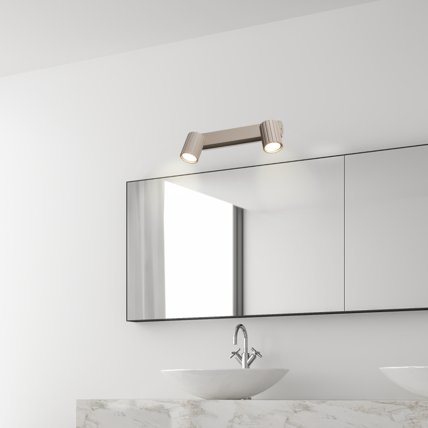 Brilagi - Deckenspot CRISPINA 2xGU10/10W/230V beige