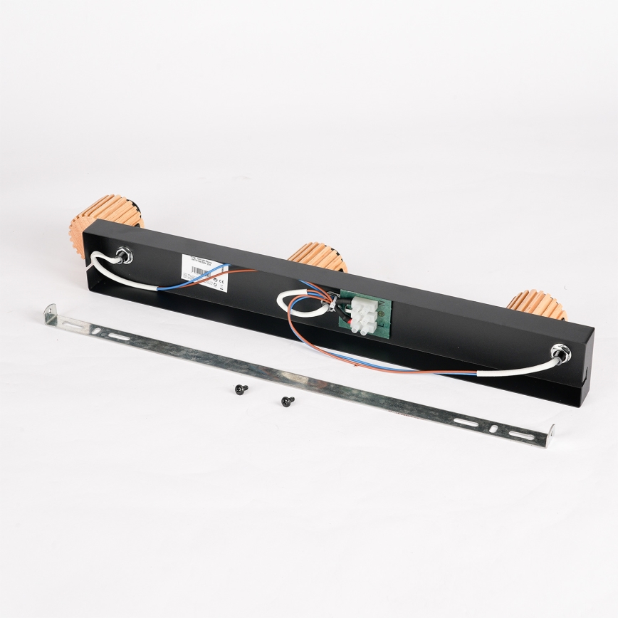 Brilagi - Deckenspot HYGGE 3xE14/15W/230V schwarz/rauchglas