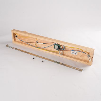 Brilagi - Deckenspot HYGGE 4xE14/15W/230V Gummibaumholz/rauchfarben