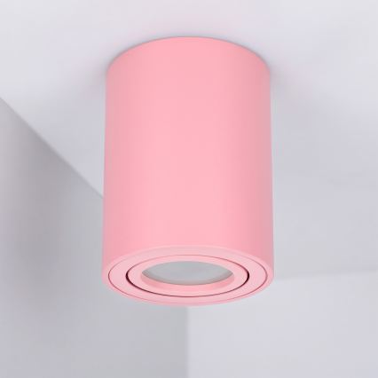 BRILAGI - Deckenspot MIA 1xGU10/30W/230V 100x80 mm rosa