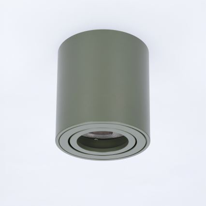 BRILAGI - Deckenspot MIA 1xGU10/30W/230V 84x80 mm dunkelgrün