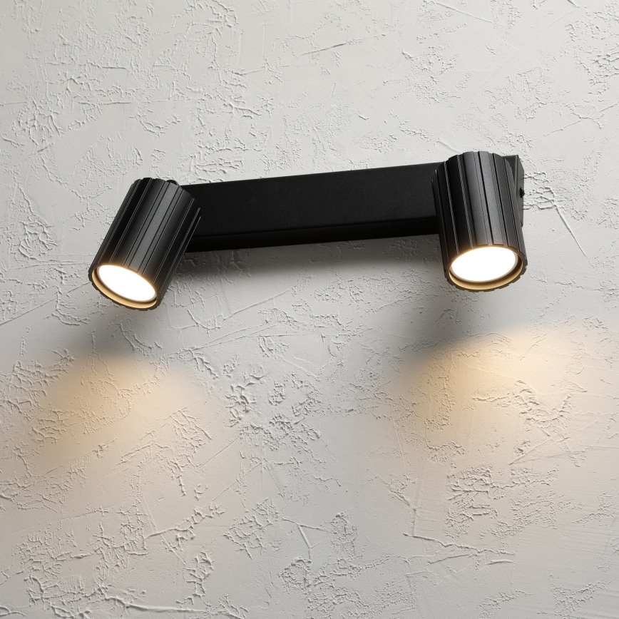 Brilagi - Deckenstrahler CRISPINA 2xGU10/10W/230V schwarz