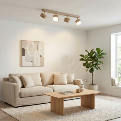 Brilagi - Deckenstrahler MONO 4xGX53/12W/230V beige
