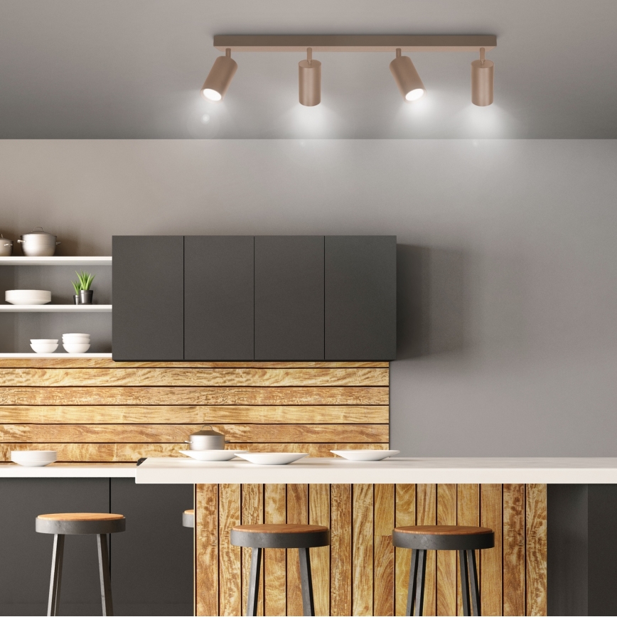 Brilagi - Deckenstrahler SELE 4xGU10/30W/230V beige