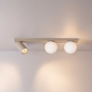 Brilagi - Deckenstrahler SELE BALL 1xGU10/30W/230V + 2xG9/10W beige