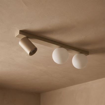 Brilagi - Deckenstrahler SELE BALL 1xGU10/30W/230V + 2xG9/10W beige
