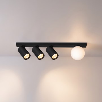 Brilagi - Deckenstrahler SELE BALL 3xGU10/30W/230V + 1xG9/10W schwarz