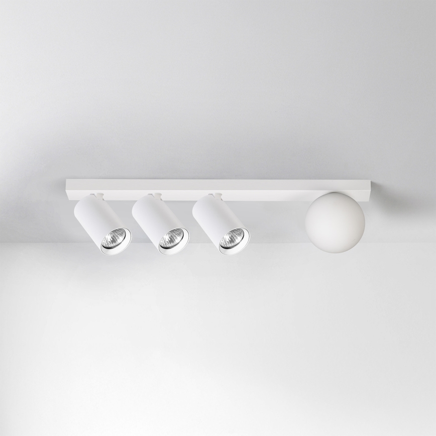 Brilagi - Deckenstrahler SELE BALL 3xGU10/30W/230V + 1xG9/10W weiß