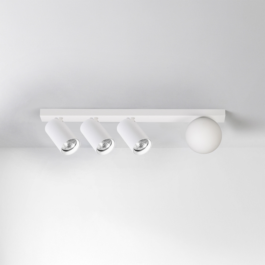 Brilagi - Deckenstrahler SELE BALL 3xGU10/30W/230V + 1xG9/10W weiß