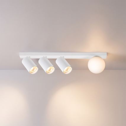 Brilagi - Deckenstrahler SELE BALL 3xGU10/30W/230V + 1xG9/10W weiß