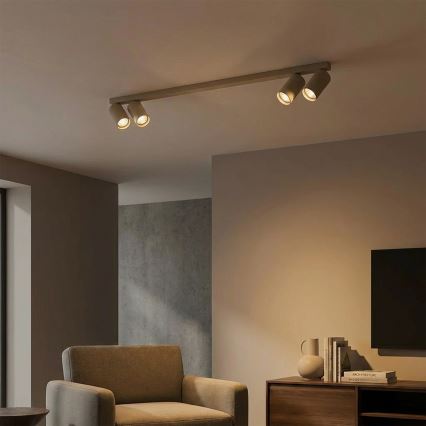 Brilagi - Deckenstrahler SELE LONG 4xGU10/30W/230V beige