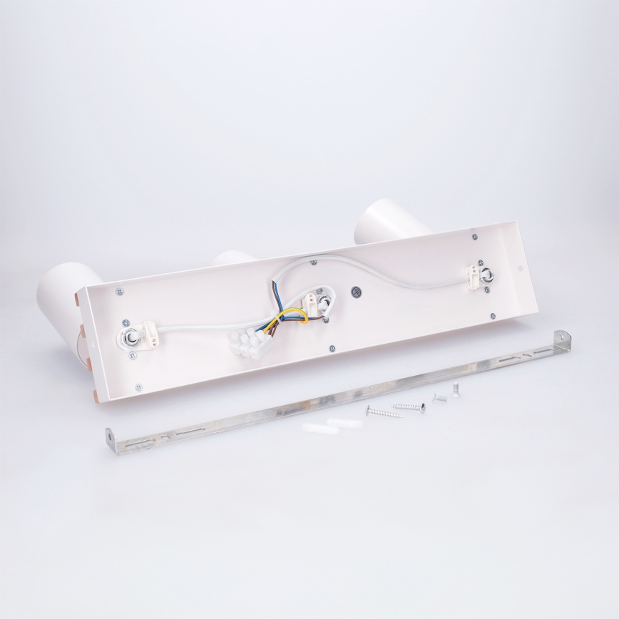 Brilagi - Deckenstrahler SELE WOOD 3xGU10/30W/230V weiß/Holz