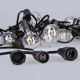 Brilagi - Dekorative LED-Outdoor-Lichterkette GARLAND 25xE12 20m IP44 kaltweiß