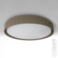 Brilagi - dimmbar LED-Deckenleuchte LUCIA LED/60W/230V 3000-6500K Ø 59 cm Taupe + Fernbedienung