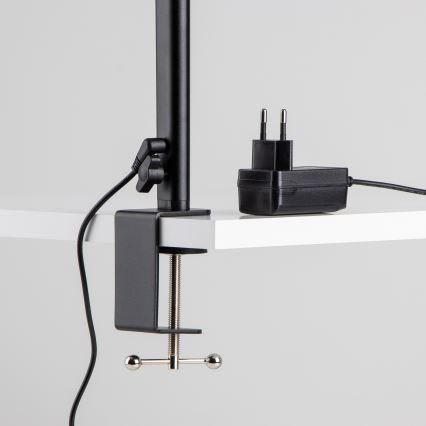 BRILAGI - dimmbare LED-Tischlampe mit Touch-Bedienung und Clip VARIO LED/24W/230V 3000-6500K CRI 92 schwarz