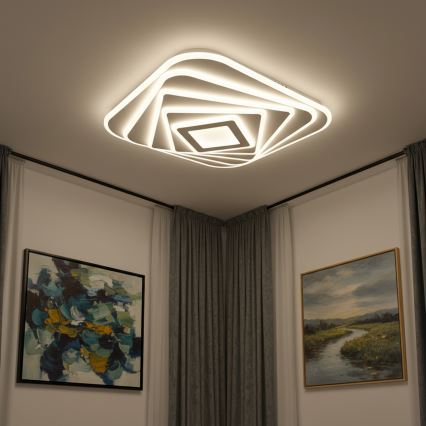 BRILAGI - LED dimmbare Deckenleuchte MODERN LED/210W/230V 3000-6000K 55x55 cm + Fernbedienung