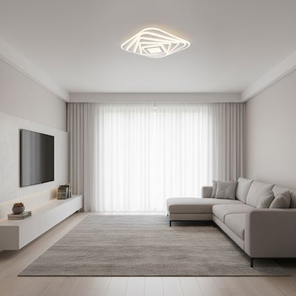 BRILAGI - LED dimmbare Deckenleuchte MODERN LED/210W/230V 3000-6000K 55x55 cm + Fernbedienung