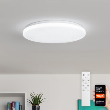 Brilagi - Dimmbare Deckenleuchte SMART STARS LED/36W/230V Ø 48 cm 3000-6000K Wi-Fi Tuya Beacon + Fernbedienung