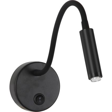 Brilagi - Dimmbare, flexible LED-Wandleuchte MAYA 1xG9/4W/230V schwarz 2700-6500K Wi-Fi Tuya