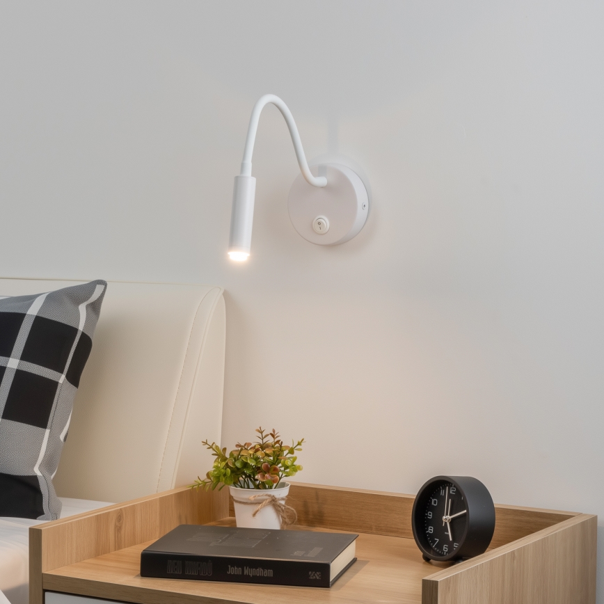 Brilagi - Dimmbare, flexible LED-Wandleuchte MAYA 1xG9/4W/230V weiß 2700-6500K Wi-Fi Tuya