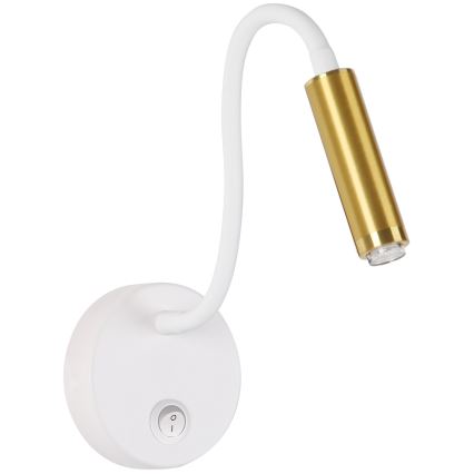 Brilagi - Dimmbare, flexible LED-Wandleuchte MAYA 1xG9/4W/230V weiß/golden 2700-6500K Wi-Fi Tuya