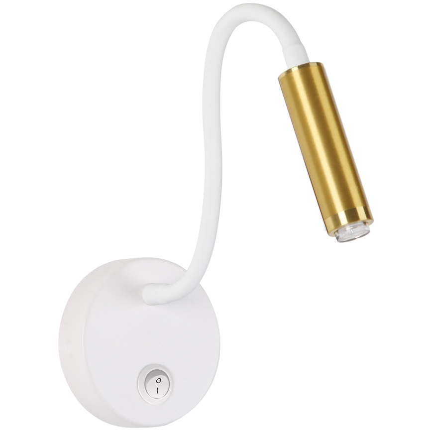 Brilagi - Dimmbare, flexible LED-Wandleuchte MAYA 1xG9/4W/230V weiß/golden 2700-6500K Wi-Fi Tuya