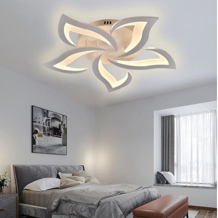 Brilagi - Dimmbare LED-Anbauleuchte TWIST LED/55W/230V 3000-6500K weiß + Fernbedienung
