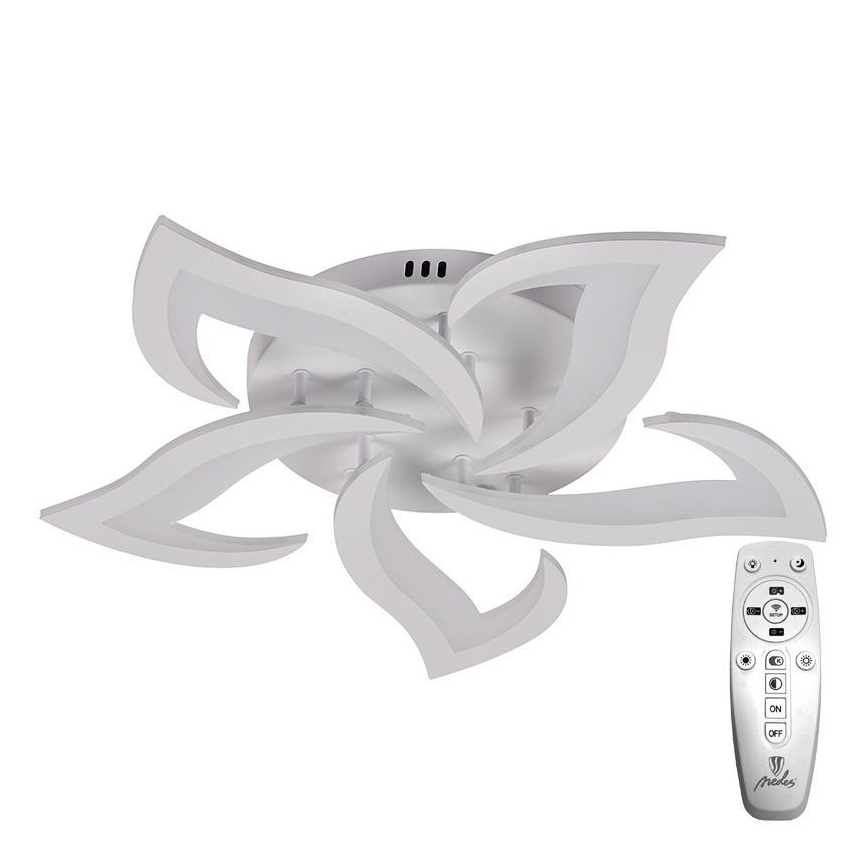Brilagi - Dimmbare LED-Anbauleuchte TWIST LED/55W/230V 3000-6500K weiß + Fernbedienung