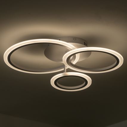 Brilagi - Dimmbare LED-Aufbauleuchte ORBITS LED/40W/230V 3000-6500K weiß + Fernbedienung